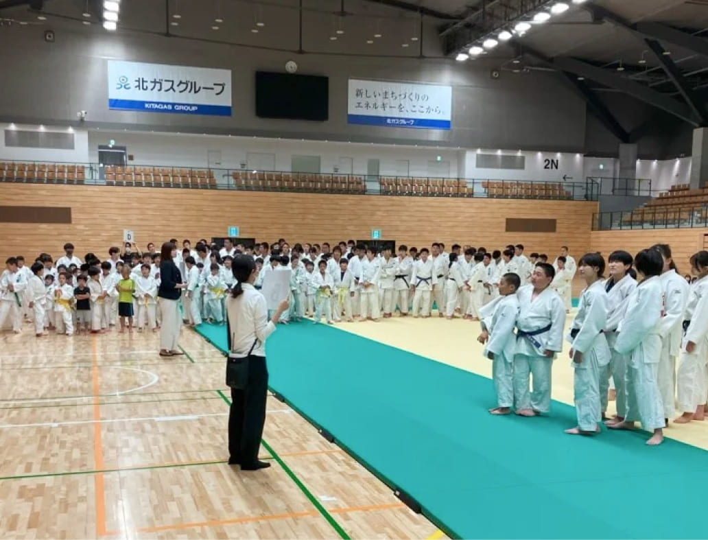 柔道×防犯の取り組み